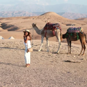 Agafay Desert Camel Ride Experience from Marrakech