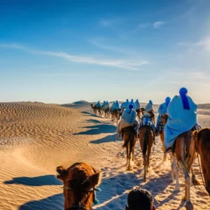 Merzouga Camel Ride nel deserto dell'Erg Chebbi